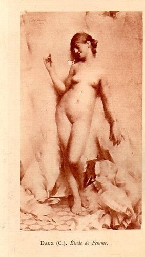 Stampa antica giovana donna - antica,