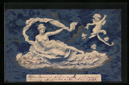 Cartolina scultura una - cartolina,