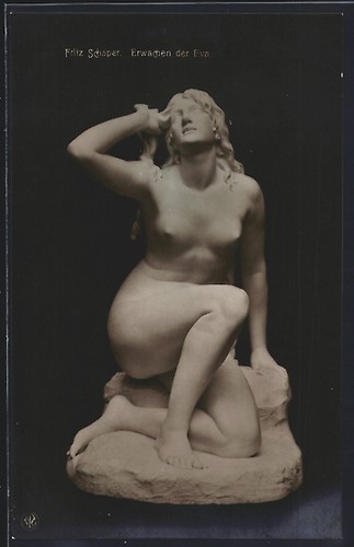 Cartolina scultura una - scultura, di