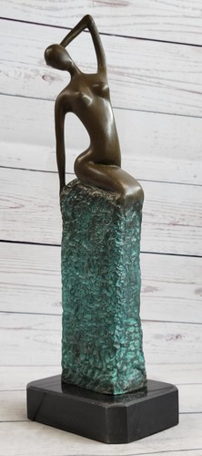 Scultura bronzo solido al - bronzo,