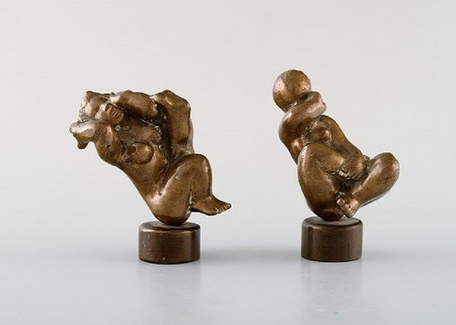 Scultore danese bronzo - scultore, una