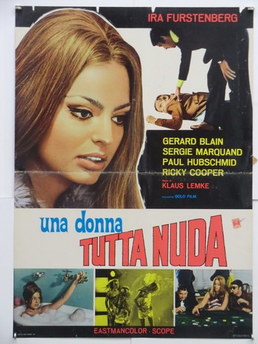 Una donna tutta - donna, nuda