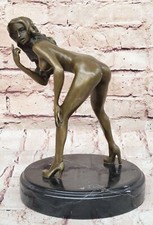 Statua In Bronzo Massiccio Di