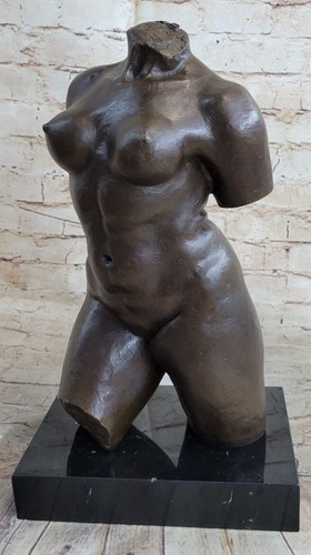 Scultura bronzo torso di - scultura,