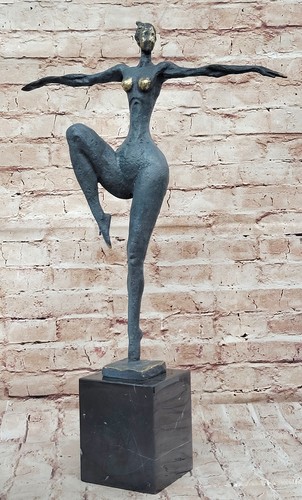Scultura deco bronzo - in,
