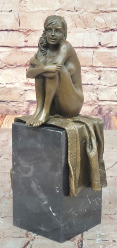 Scultura bronzo massiccio - in,