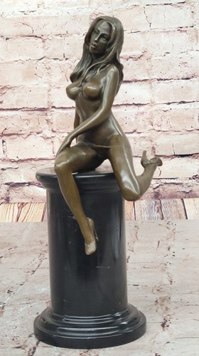 Rara scultura bronzo - bronzo, di
